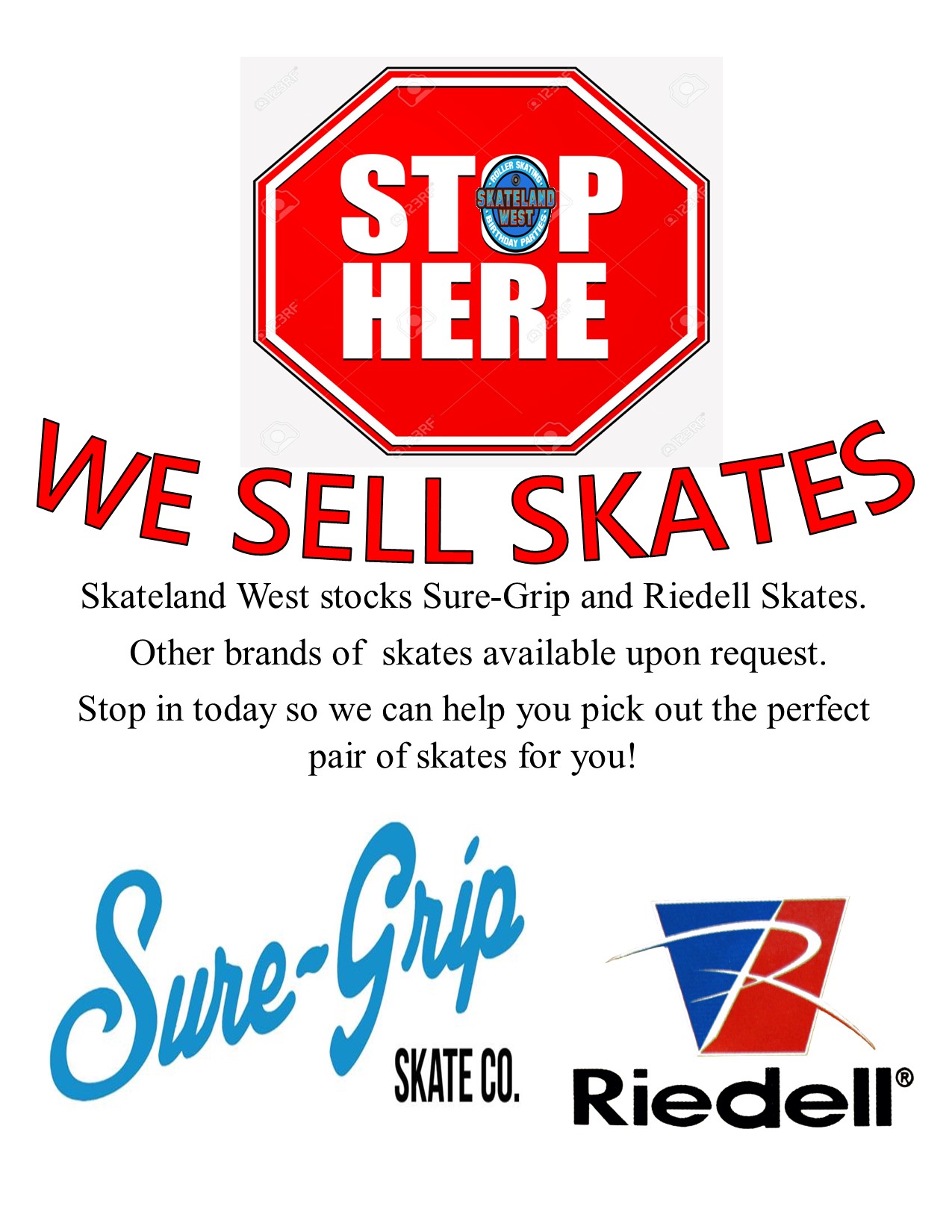 Skate Sales Skateland West